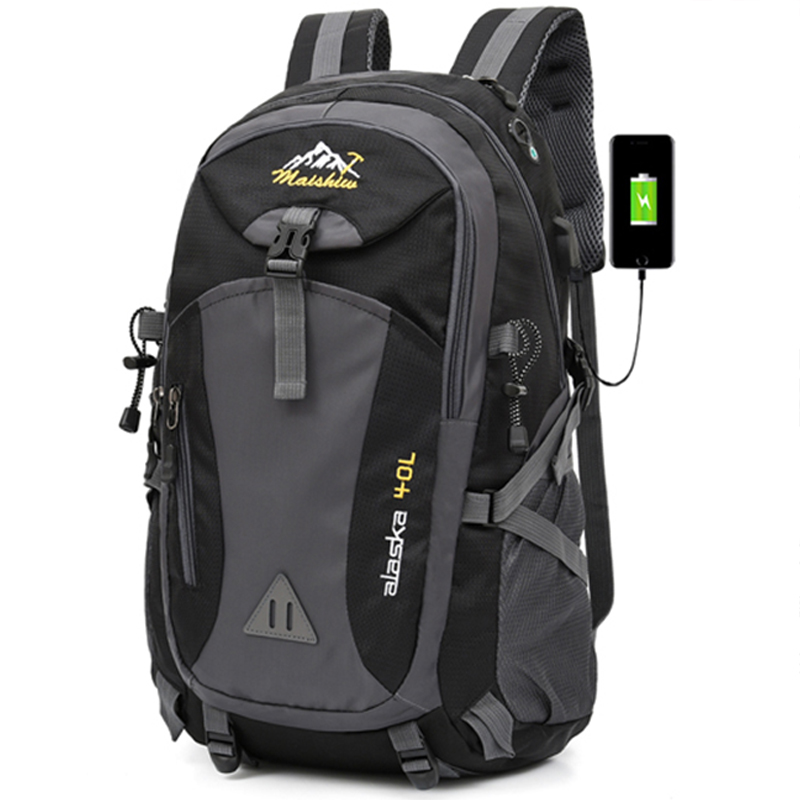 New Hot Best Selling 40L unisex waterproof men backpack travel pack sports bag pack Outdoor ...