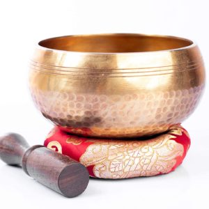 Tibetan Singing Bowl Set - Easy To Play Original Handcrafted Meditation Sound Chakra Healing By Himalayan Bazaar