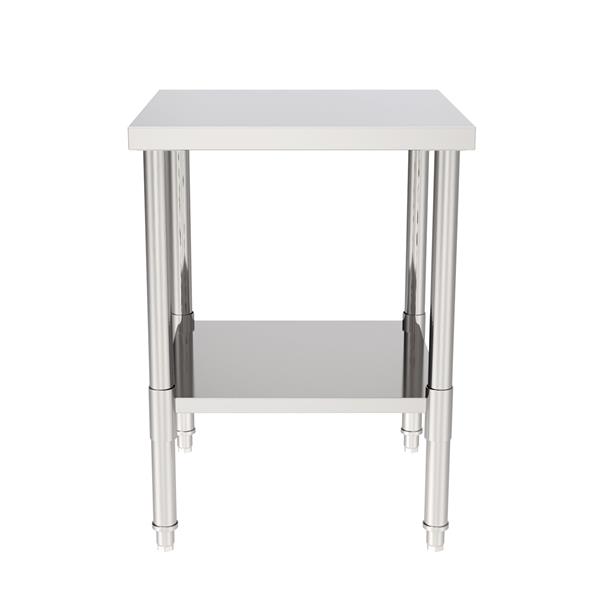 Baking Work Table Three Styles Stainless Steel Galvanized Work Table (Without Back Board) For Kitchen Cooking Resturant