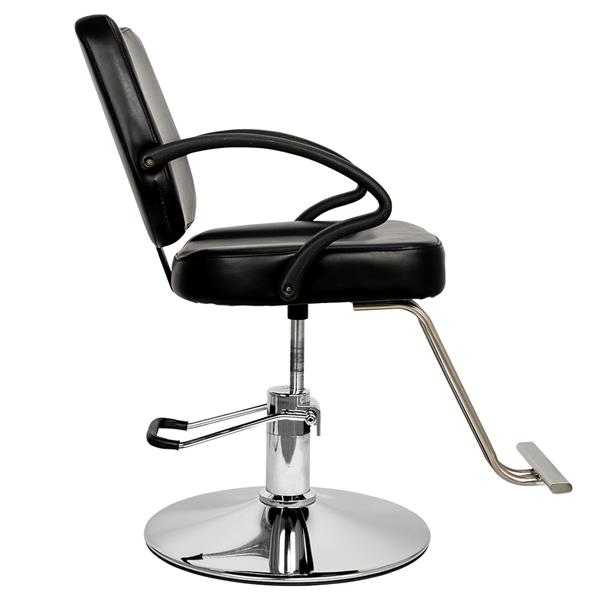 Hair Salon Barber HC106 Woman Barber Chair Hairdressing Chair Black US Warehouse IN Stock