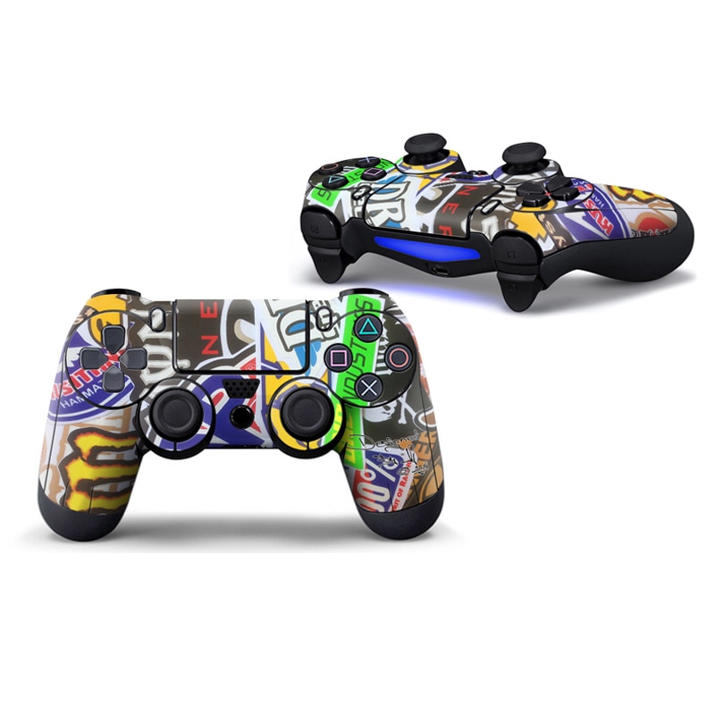 Vinyl Skins for Playstation4 Gamepad Cover for PS4 Controller Sticker Decal Stickers For PS4 Control For PS4 Slim Skin Sticker