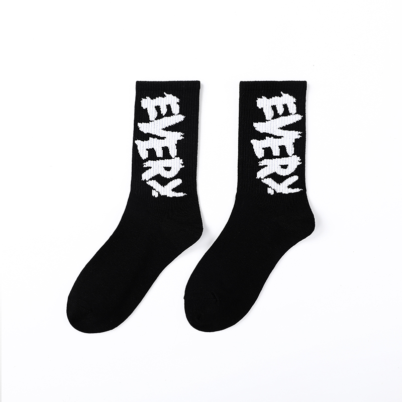 Ins Style Basketball Men Socks Cotton Hip-hop Female Sports Socks High Quality Harajuku Cool Funny Socks For Men And Women