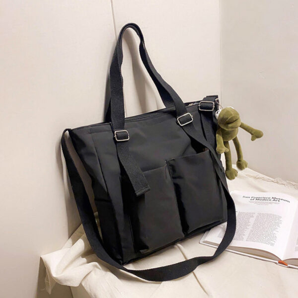 Female Bag Shoppers Simple Fashion Zipper Handbags Shoulder Waterproof ...