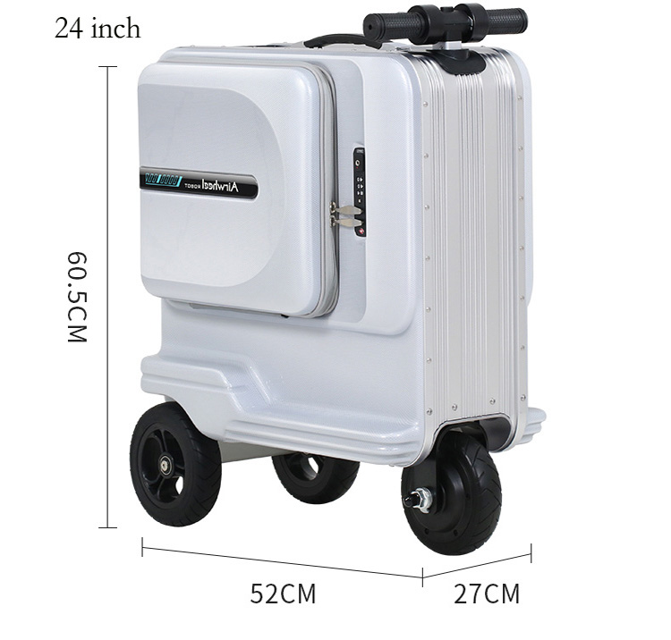 Luggage case electric car,Can be Riding suitcase,Smart travel trolley case,Multi-functional valise,High-end Boarding box
